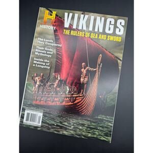 VIKINGS: THE RULERS OF SEA & SWORD History Magazine Spring 2024 Special Reissue